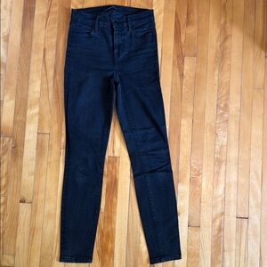J Brand Black Skinny Jeans Sleek Fit
